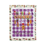 Products Personalized Gift Tartan Plaid Blanket Clan Dunlop Dress With Christmas Cookie Baking Crew Christmas Gift Blanket, Plaid Blanket, Christmas Fleece Blanket, Christmas Blanket, Tartan Blanket, Scottish Blanket, Scotland Blanket, Family Name Blanket, Custom Blanket, Personalized Blanket