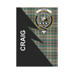 Scotstee Shop Craig Tartan Garden Flag - Flash Style