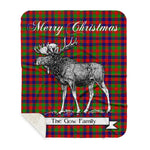 Scotstee Shop Plaid Tartan Blanket With Moose Clan Gow Plaid Blanket, plaid blanket australia,plaid blanket canada,plaid christmas blanket,plaid fleece sherpa blanket,plaid sherpa blanket canada,plaid sherpa blanket lipstick,plaid sherpa blanket pink,plaid sherpa blanket queen