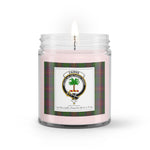 Soy Wax Candle - Buffalo Plaid Candle Clan Crest Badge Cairns Hunting Tartan Plaid Soy Wax Candle, oil candle, candle handmade, wax candle, soy wax, nature wax, natural soy wax, natural soy candles, natural candle
