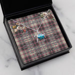 Sea Turtle Necklace To My Beautiful Soulmate Necklace In Your Eyes I Have Found My Home Clan MacPherson Hunting Ancient Tartan Blue Turtle Necklace