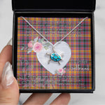 Sea Turtle Necklace Gift for My Beautiful Girlfriend Valentines Necklace Clan Jacobite Tartan Blue Turtle Necklace, Valentine Necklace Gift for Girlfriend Clan Mitchell Ancient Tartan Sunflower Pendant Necklace, Scottish Tartan Jewelry, valentine necklace, necklace girlfriend, necklace for wife, cute necklaces for girlfriend, jewelry for girlfriend, to my soulmate necklace, to my future wife necklace