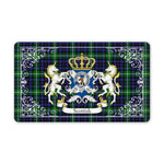 Doormat - Welcome Mat Scottish Forbes Lyon Court Clan Badge Tartan Door Mat, Plaid Doormat