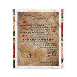 Scotstee Shop - Personalized Gift Letter To My Girlfriend Love Quote For Girlfriend Family Gift Fleece Blanket