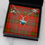 Sea Turtle Necklace To My Beautiful Soulmate Necklace In Your Eyes I Have Found My Home Clan MaxTon Tartan Blue Turtle Necklace
