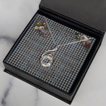 To My Beautiful Soulmate Necklace In Your Eyes I Have Found My Home Clan Gladstone Tartan Rising Phoenix Necklace