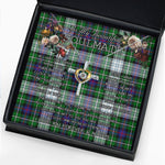 To My Beautiful Soulmate Necklace In Your Eyes I Have Found My Home Clan MacKenzie Dress Modern Tartan Cross Dancing Necklace