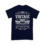 Vintage 50 Years Old Made In 1969 50th Birthday Gift Birthday Shirt For 50th Birthday Shirt Vintage 1969 T Shirt - Scotstee Shop