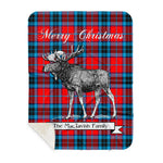 Scotstee Shop Plaid Tartan Blanket With Moose Clan MacTavish Plaid Blanket, plaid blanket australia,plaid blanket canada,plaid christmas blanket,plaid fleece sherpa blanket,plaid sherpa blanket canada,plaid sherpa blanket lipstick,plaid sherpa blanket pink,plaid sherpa blanket queen