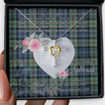 Gift For My Beautiful Girlfriend Necklace Valentine Necklace Clan MacKinlay Ancient Tartan Cross Dancing Necklace Scottish Tartan Jewelry