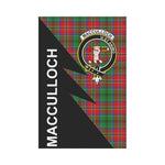 Scotstee Shop MacCulloch (McCulloch) Tartan Garden Flag - Flash Style