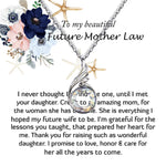 Rising Phoenix Necklace - Mother-In-Law Necklace, Necklace Gift For Future Mother-In-Law From Future Son-In-Law, To My Future Mother-In-Law
