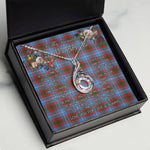 To My Beautiful Soulmate Necklace In Your Eyes I Have Found My Home Clan Spalding Tartan Rising Phoenix Necklace