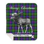 Scotstee Shop Plaid Tartan Blanket With Moose Clan Gillon Plaid Blanket, plaid blanket australia,plaid blanket canada,plaid christmas blanket,plaid fleece sherpa blanket,plaid sherpa blanket canada,plaid sherpa blanket lipstick,plaid sherpa blanket pink,plaid sherpa blanket queen
