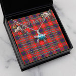 Sea Turtle Necklace To My Beautiful Soulmate Necklace In Your Eyes I Have Found My Home Clan Fraser Modern Tartan Blue Turtle Necklace