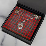 To My Beautiful Soulmate Necklace In Your Eyes I Have Found My Home Clan MacColl Modern Tartan Rising Phoenix Necklace