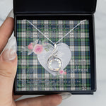Rising Phoenix Necklace - Valentine Necklace Clan Gordon Dress Ancient Tartan Gift for Girlfriend, Gift for My Wife Rising Phoenix Necklace