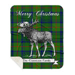 Scotstee Shop Plaid Tartan Blanket With Moose Clan Cranstoun Hunting Plaid Blanket, plaid blanket australia,plaid blanket canada,plaid christmas blanket,plaid fleece sherpa blanket,plaid sherpa blanket canada,plaid sherpa blanket lipstick,plaid sherpa blanket pink,plaid sherpa blanket queen