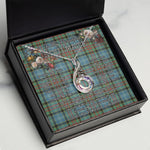 To My Beautiful Soulmate Necklace In Your Eyes I Have Found My Home Clan Cathcart Tartan Rising Phoenix Necklace