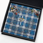 To My Beautiful Soulmate Necklace In Your Eyes I Have Found My Home Clan Strathclyde Tartan Cross Dancing Necklace