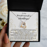 Love Dancing Necklace - Mom Necklace, Mother-In-Law Necklace, To My Boyfriend's Mom Gift Necklace, Gift For Boyfriend's Mom Birthday Necklace