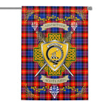 House Flag - Anstruther Irish Shield Celtic Cross Tartan Garden Flag St Patrick's Day Garden Flag