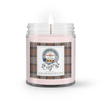 Soy Wax Candle - Buffalo Plaid Candle Clan Badge Cameron Of Erracht Weathered Tartan Plaid Soy Wax Candle, oil candle, candle handmade, wax candle, soy wax, nature wax, natural soy wax, natural soy candles, natural candle