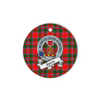 Scotstee Shop - Spens Scottish Clan Badge Plaid Ornament Gift. Christmas Tree Ornament Spens Clan Tartan Ornament Great Christmas Ornaments Gift