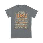 Vintage April 1982 Awesome Over 39 Yrs Old Over 39th Birthday Gift Birthday Shirt Vintage 1982 T Shirt - Scotstee Shop