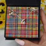 To My Beautiful Soulmate Necklace In Your Eyes I Have Found My Home Clan Ogilvie Of Airlie Ancient Tartan Wishbone Dancing Necklace
