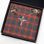 To My Beautiful Soulmate Necklace In Your Eyes I Have Found My Home Clan Hamilton Ancient Tartan Cross Dancing Necklace