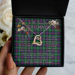 To My Beautiful Soulmate Necklace In Your Eyes I Have Found My Home Clan Calder Tartan Forever Love Necklace