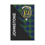 Scotstee Shop Johnston Tartan Garden Flag - Flash Style