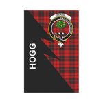 Scotstee Shop Hogg (or Hog Tartan Garden Flag - Flash Style