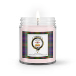 Soy Wax Candle - Buffalo Plaid Candle Clan Crest Badge Cameron Of Erracht Modern Tartan Plaid Soy Wax Candle, oil candle, candle handmade, wax candle, soy wax, nature wax, natural soy wax, natural soy candles, natural candle
