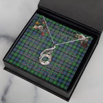 To My Beautiful Soulmate Necklace In Your Eyes I Have Found My Home Clan Murray of Atholl Ancient Tartan Rising Phoenix Necklace