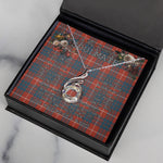 To My Beautiful Soulmate Necklace In Your Eyes I Have Found My Home Clan Hamilton Ancient Tartan Rising Phoenix Necklace