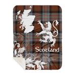 Sherpa Blanket - Tartan Blanket Thistle and Lion Scottish Clan Cameron Of Erracht Weathered Plaid Blanket, plaid sherpa blanket queen,purple sherpa blanket,queen sherpa blanket,queen size sherpa blanket,red sherpa blanket,scottish tartan blankets,sherpa blanket,sherpa christmas blanket