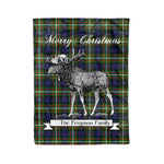 Tartan Blanket With Moose Clan Ferguson Modern Plaid Blanket Tartan Plaid Fleece Blanket, Christmas Blanket, tartan blanket, plaid blanket, red plaid blanket, buffalo plaid blanket, green plaid blanket, plaid fleece blanket, blue plaid blanket, red tartan blanket, tartan plaid blanket, black and white plaid blanket, christmas plaid blanket, orange plaid blanket, tartan plaid throw blanket, pink plaid blanket, brown plaid blanket, buffalo check blanket