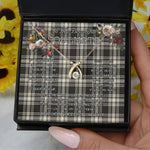 To My Beautiful Soulmate Necklace In Your Eyes I Have Found My Home Clan Menzies Ancient Tartan Wishbone Dancing Necklace