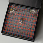 To My Beautiful Soulmate Necklace In Your Eyes I Have Found My Home Clan MacDuff Ancient Tartan Crown Pendant Necklace