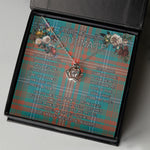 To My Beautiful Soulmate Necklace In Your Eyes I Have Found My Home Clan Wilson Ancient Tartan Crown Pendant Necklace
