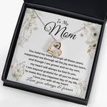 Love Dancing Necklace - Mom Necklace - To My Mom - Love You Always And Forever - Mother's Day Gift