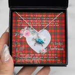 Sea Turtle Necklace Gift for My Beautiful Girlfriend Valentines Necklace Clan Bain Tartan Blue Turtle Necklace, Valentine Necklace Gift for Girlfriend Clan Mitchell Ancient Tartan Sunflower Pendant Necklace, Scottish Tartan Jewelry, valentine necklace, necklace girlfriend, necklace for wife, cute necklaces for girlfriend, jewelry for girlfriend, to my soulmate necklace, to my future wife necklace