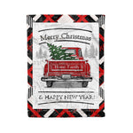 Tartan Blanket Vintage Red Truck with Christmas Tree Family Scottish Clan Home plaid blanket, red plaid blanket, buffalo plaid blanket, green plaid blanket, plaid fleece blanket, blue plaid blanket, red tartan blanket, tartan plaid blanket, black and white plaid blanket, , christmas plaid blanket, orange plaid blanket, tartan plaid throw blanket, pink plaid blanket, brown plaid blanket, buffalo check blanket