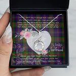 Rising Phoenix Necklace - Valentine Necklace Clan Cameron Of Erracht Modern Tartan Gift for Girlfriend, Gift for My Wife Rising Phoenix Necklace