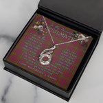 To My Beautiful Soulmate Necklace In Your Eyes I Have Found My Home Clan Lumsden Modern Tartan Rising Phoenix Necklace