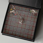 To My Beautiful Soulmate Necklace In Your Eyes I Have Found My Home Clan Nicolson Hunting Weathered Tartan Crown Pendant Necklace