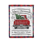 Tartan Blanket Vintage Red Truck with Christmas Tree Family Scottish Clan MacPherson plaid blanket, red plaid blanket, buffalo plaid blanket, green plaid blanket, plaid fleece blanket, blue plaid blanket, red tartan blanket, tartan plaid blanket, black and white plaid blanket, , christmas plaid blanket, orange plaid blanket, tartan plaid throw blanket, pink plaid blanket, brown plaid blanket, buffalo check blanket