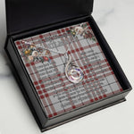 To My Beautiful Soulmate Necklace In Your Eyes I Have Found My Home Clan Clayton Tartan Rising Phoenix Necklace